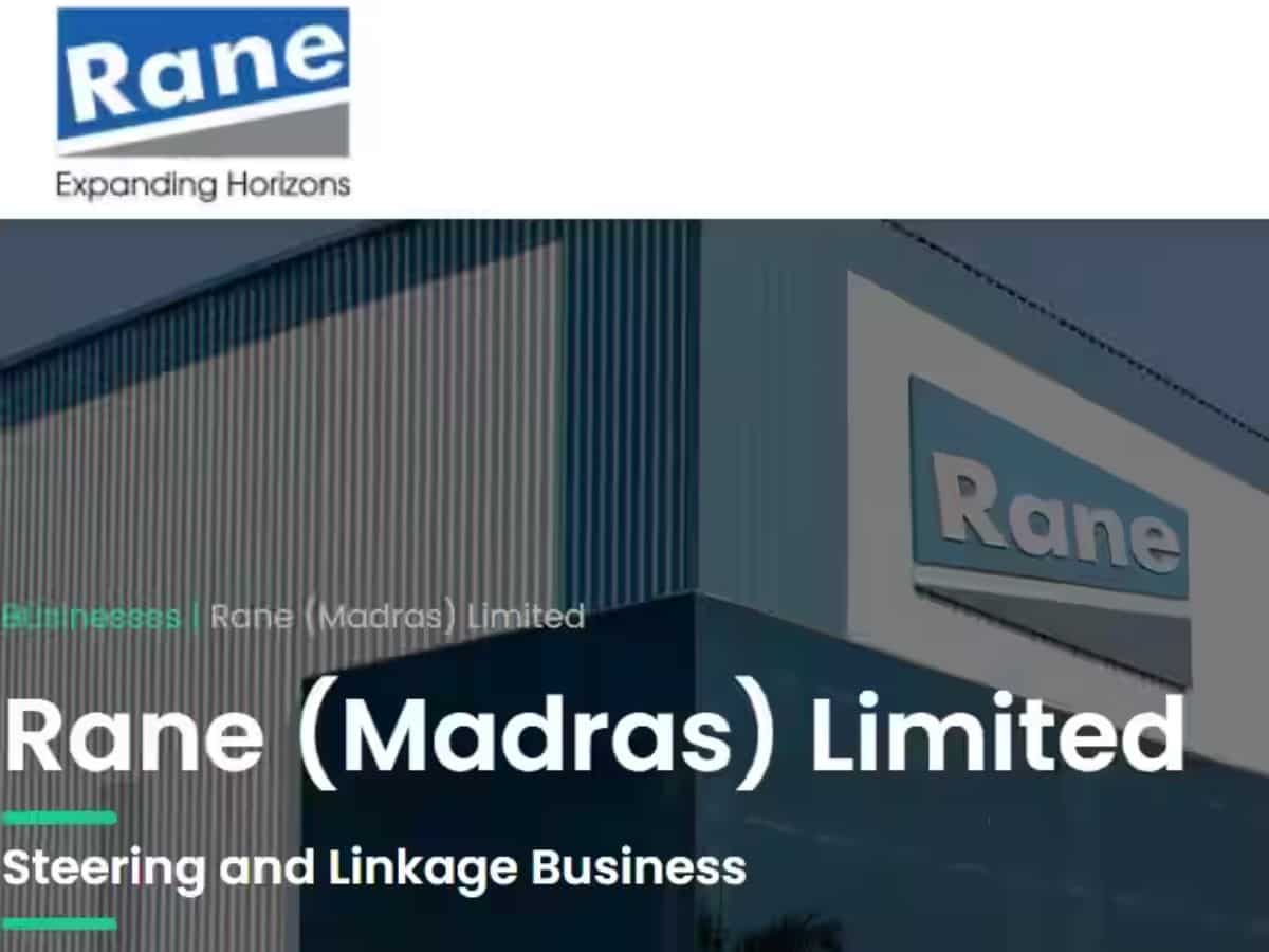 Rane (Madras) Ltd. reports standalone April-June PAT at Rs 3 crore