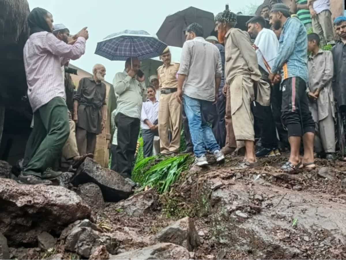 Woman killed in house collapse in Udhampur, footbridge washed away in Doda amid heavy rains 