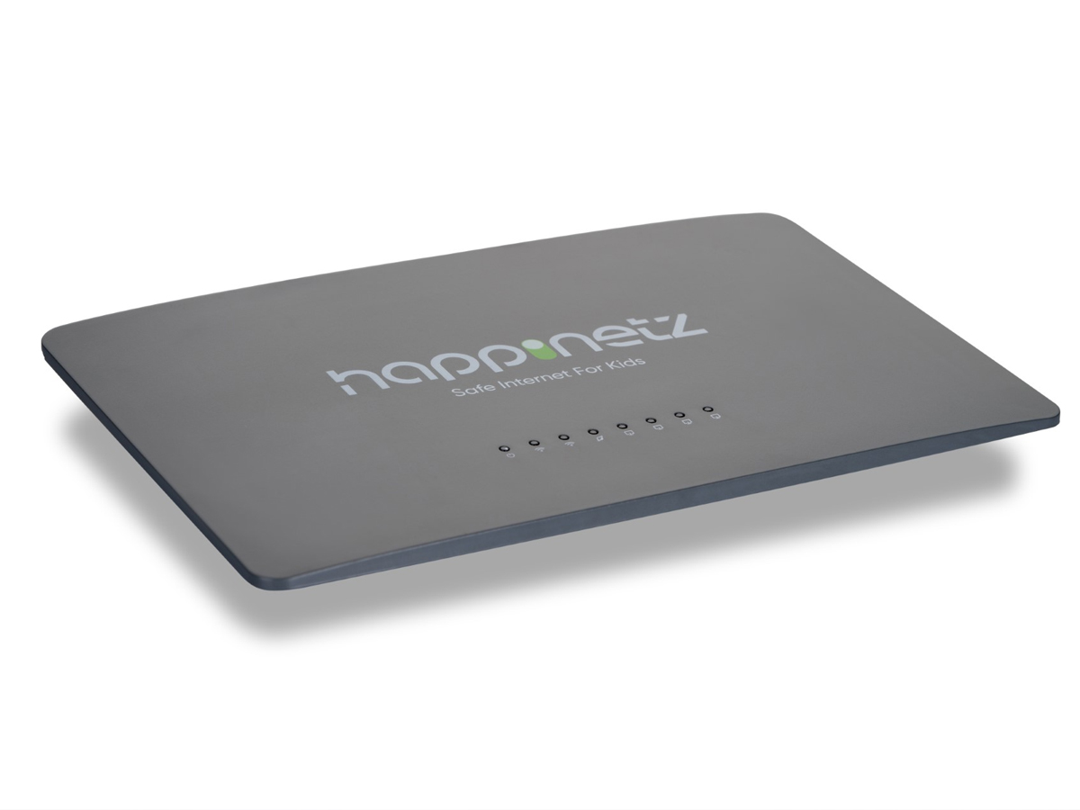 Happinetz Box - Device to filter age-inappropriate content, phishing attacks