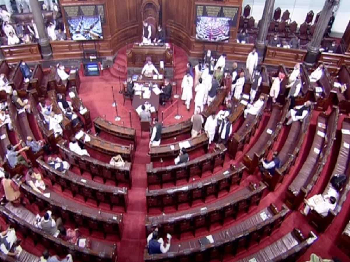 Rajya Sabha adjourned till 2 pm, opposition insists on Manipur debate under Rule 267
