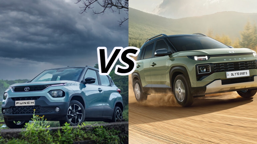 Tata Punch vs Hyundai Exter: Features, mileage, safety, engine, price compared
