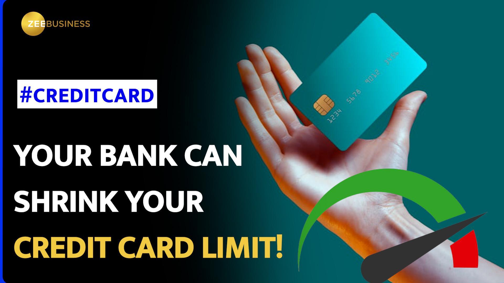 Your credit card limit can be reduced suddenly Here's Why Zee Business