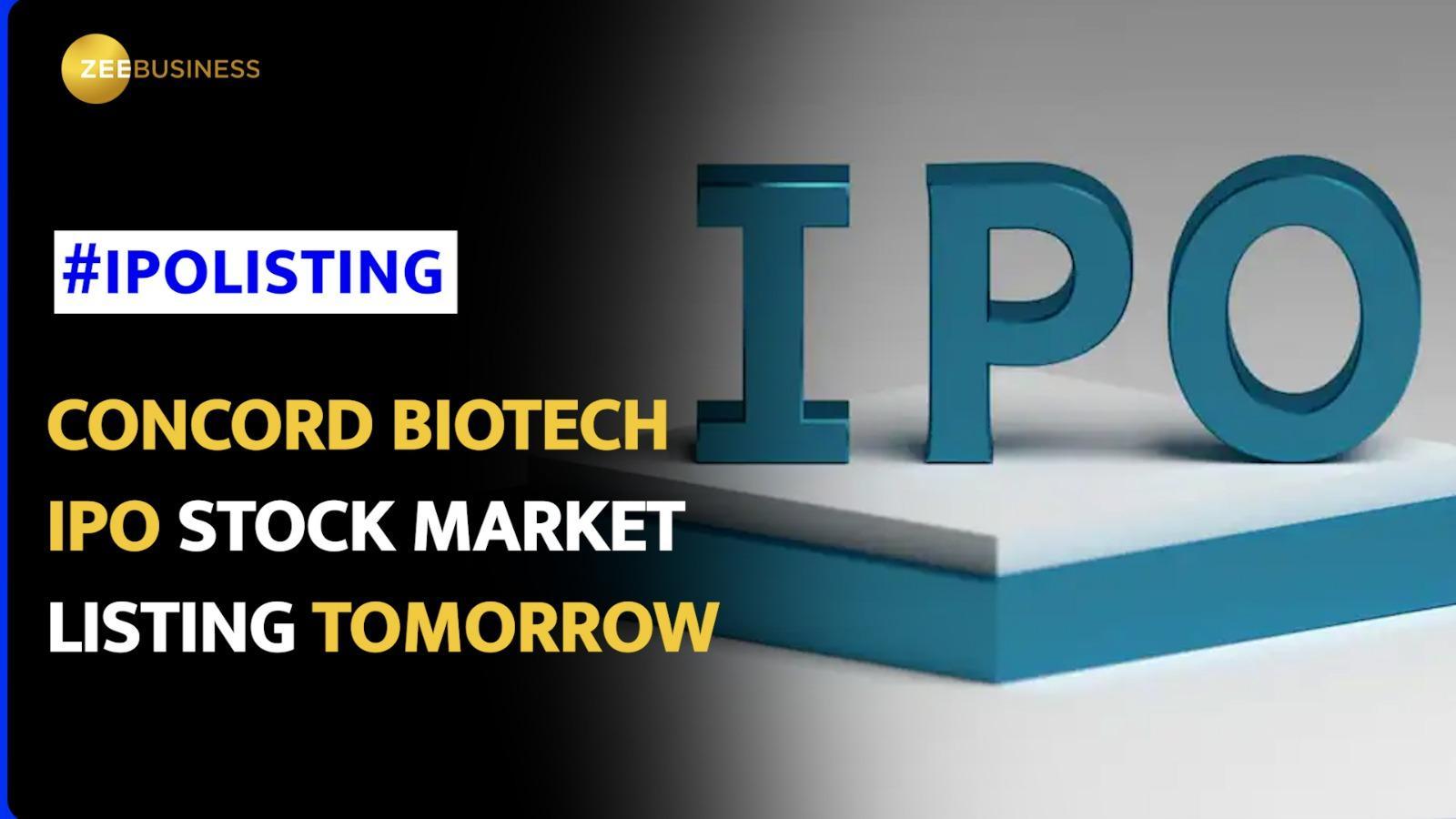 Concord Biotech IPO Shares to debut on Aug 18; Check Key Details Here