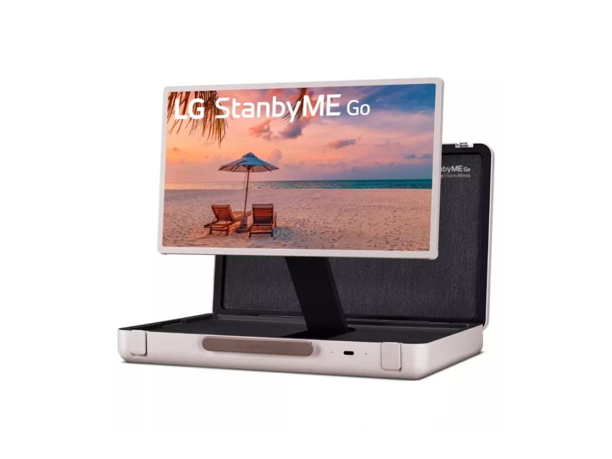 LG unveils portable TV that you can carry in your car  