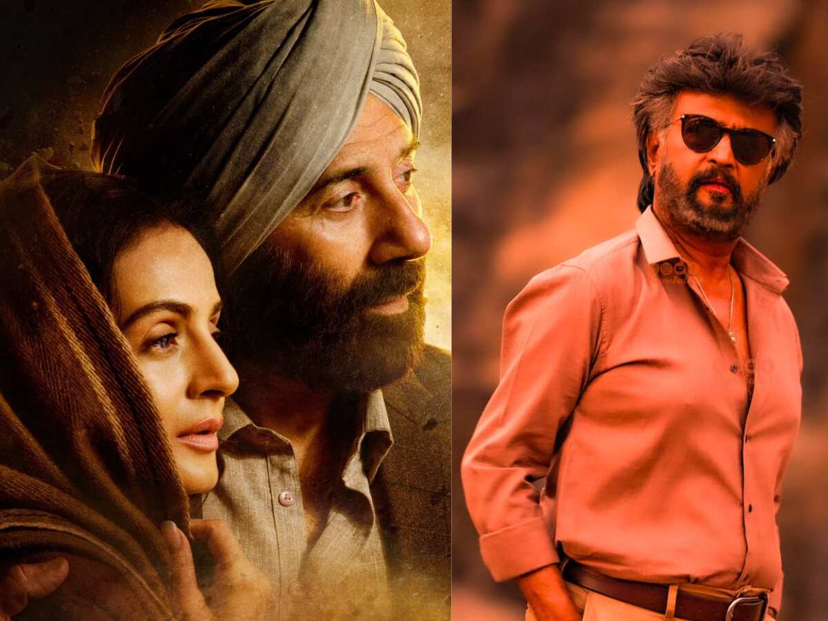 Jailer vs Gadar 2 box office collection: Sunny Deol’s action drama breaches Rs 300 crore mark, races ahead Rajinikanth film