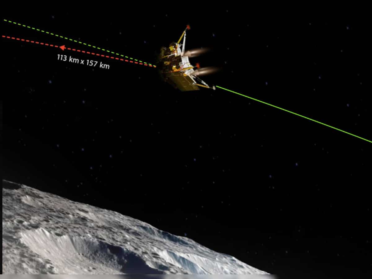 Chandrayaan-3: ISRO successfully reduces Lander Module orbit bringing it closer to moon