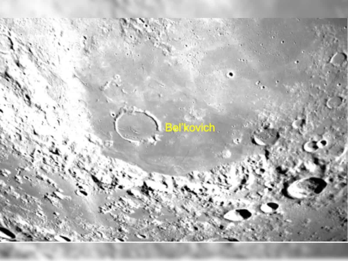 Chandrayaan-3: ISRO releases images of Lunar far side area