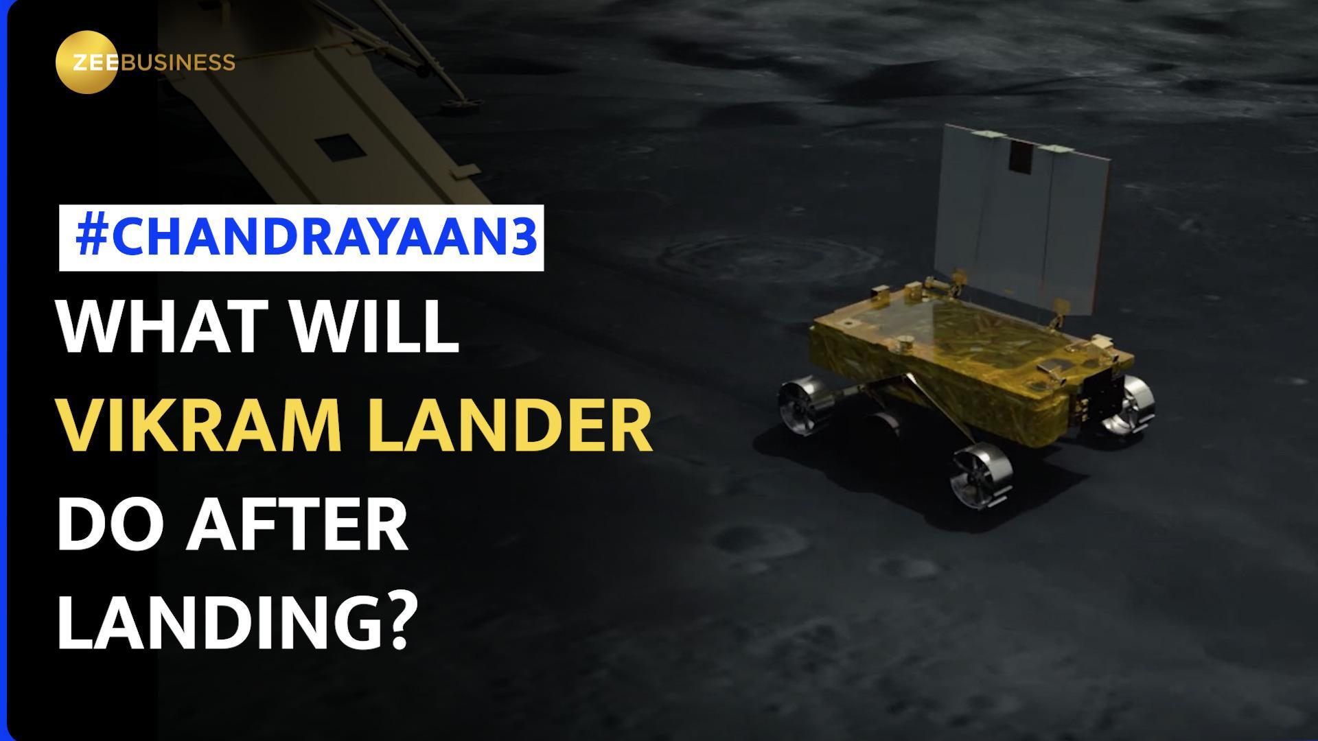 chandrayaan 3 rover landing time