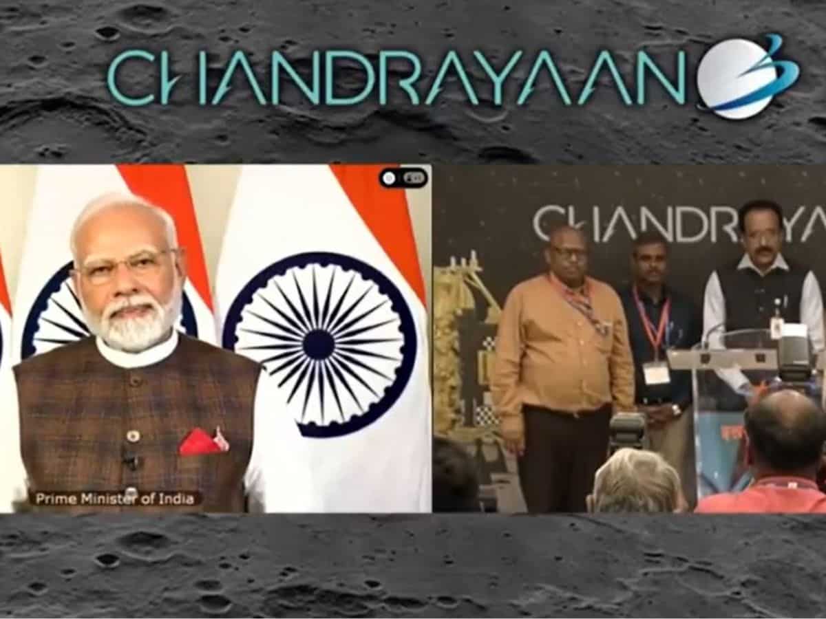 Chandrayaan 3 Mission: India is now on the moon, says PM Modi