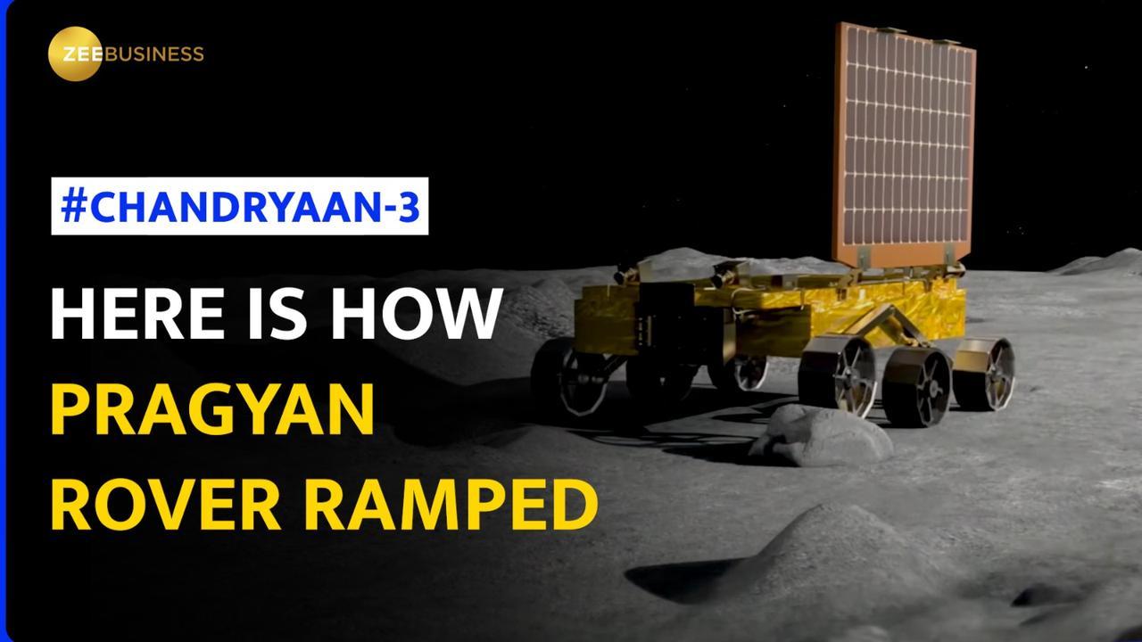 Chandrayaan-3: How Pragyan Rover Ramped Down From Lander To The Moon ...