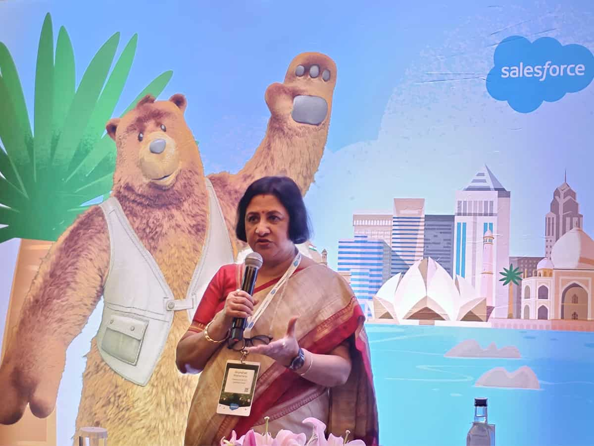 Haven’t reached the point where AI can be allowed to run amok: Salesforce India CEO Arundhati Bhattacharya