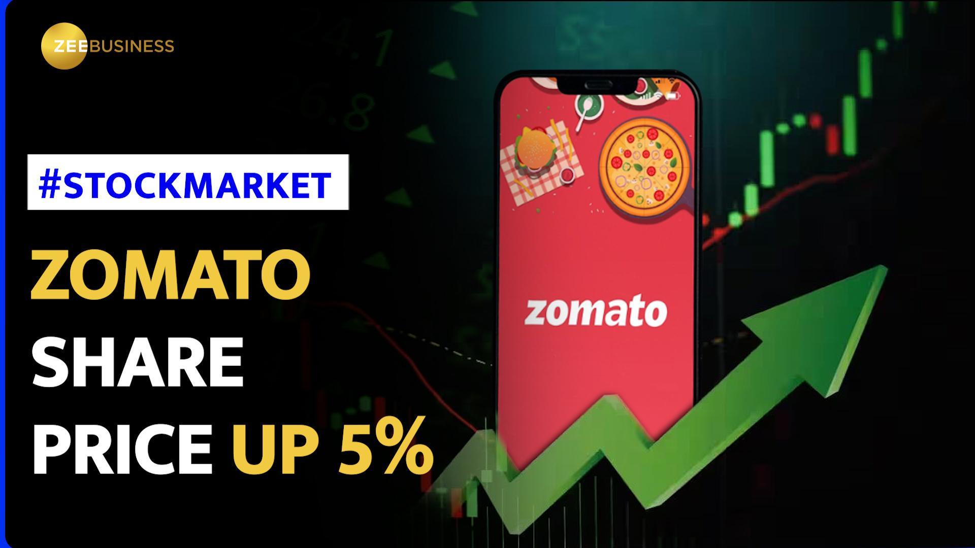 Zomato Share Price Rallies 5% On Block Deal News | Zee Business