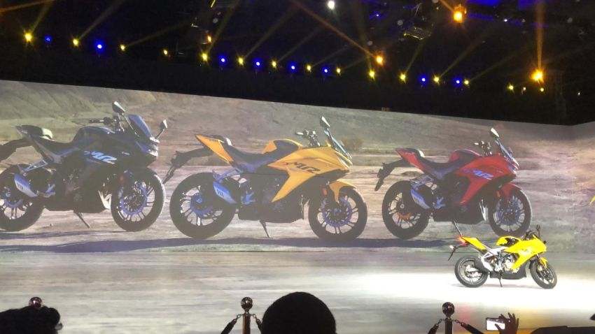Hero MotoCorp launches New Karizma XMR 210 at