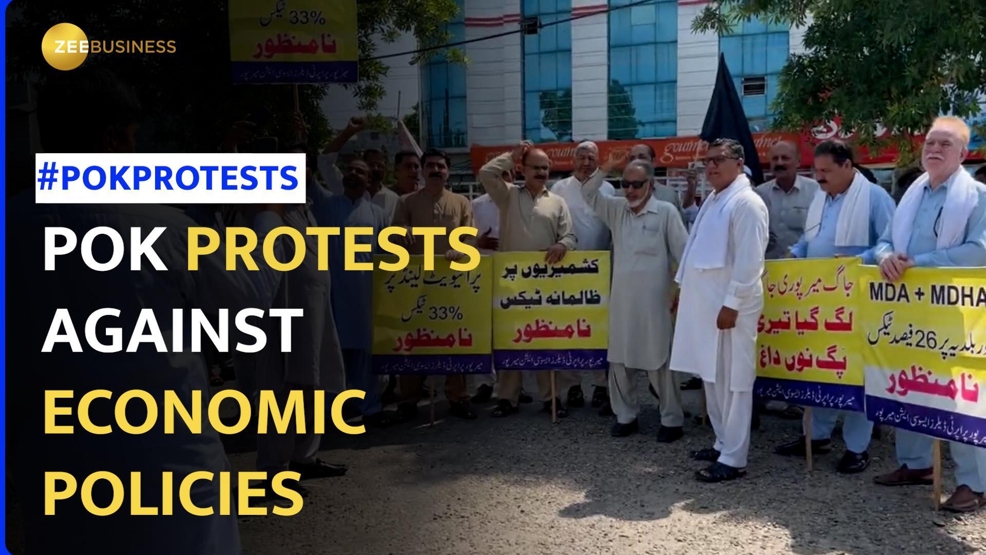 Tens of thousands protest in PoK against economic policies, call for ...