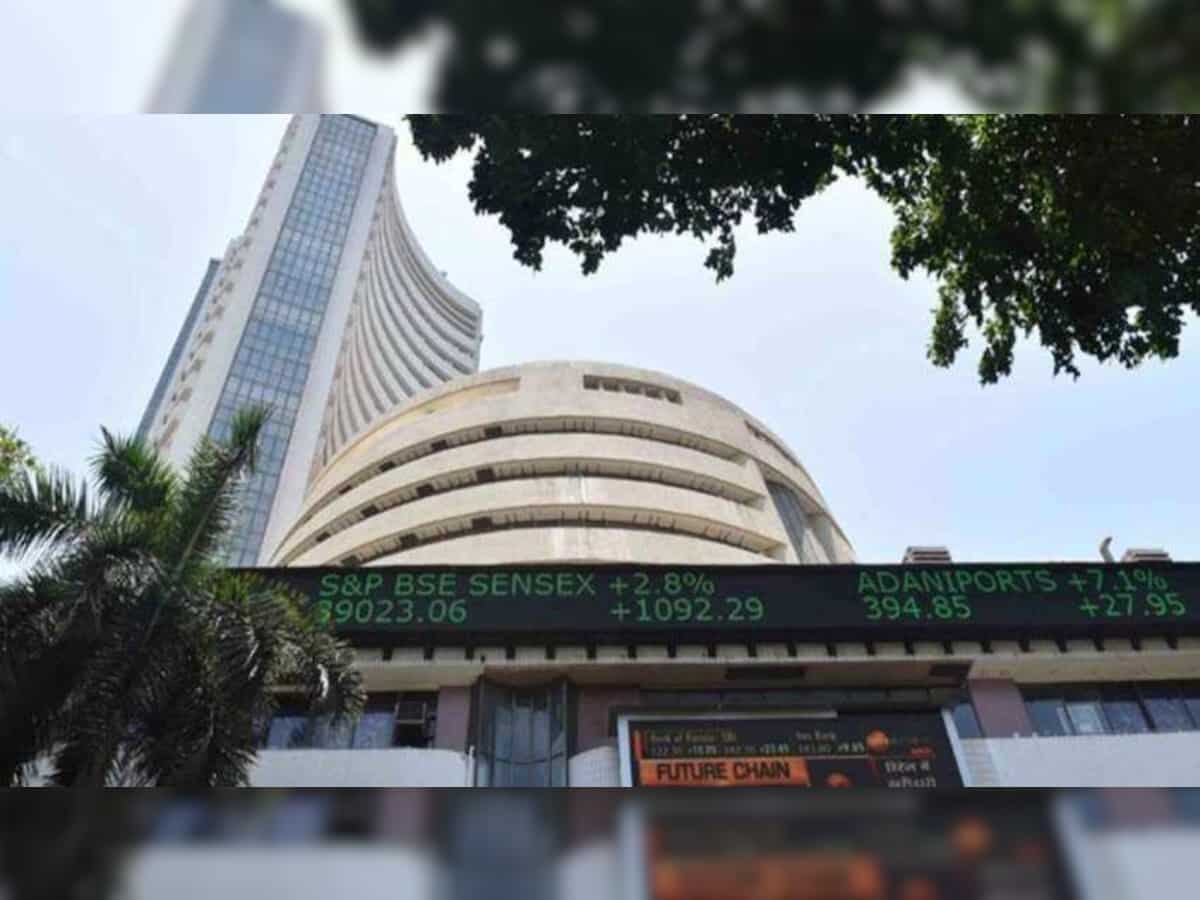FIRST TRADE: Sensex down over 150 points, Nifty above 19,550; Amber Enterprises hits 52-week high