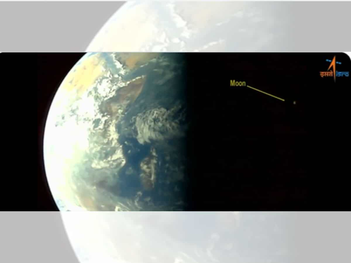 Aditya-L1 takes selfie, images of Earth and Moon