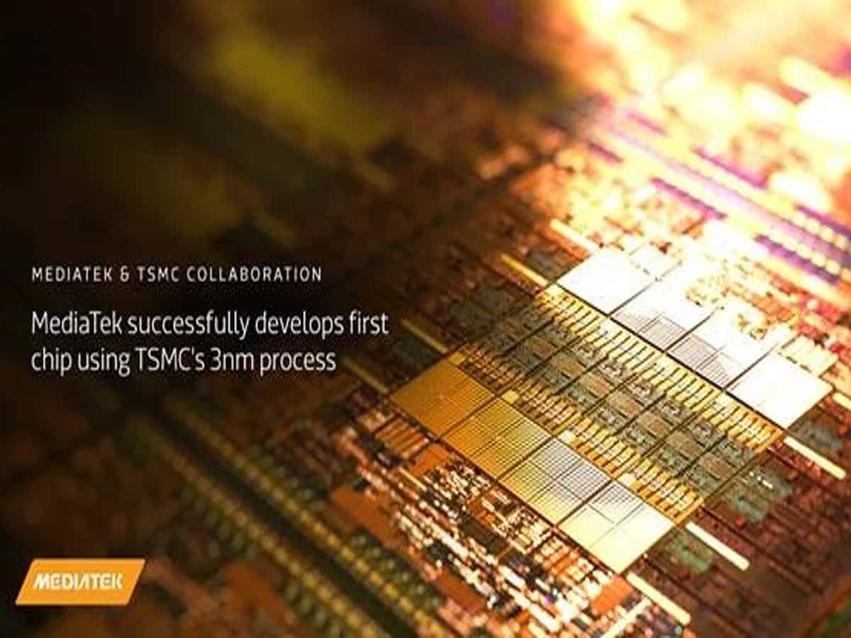 MediaTek develops its first chip using TSMC's 3nm process, volume production expected next year