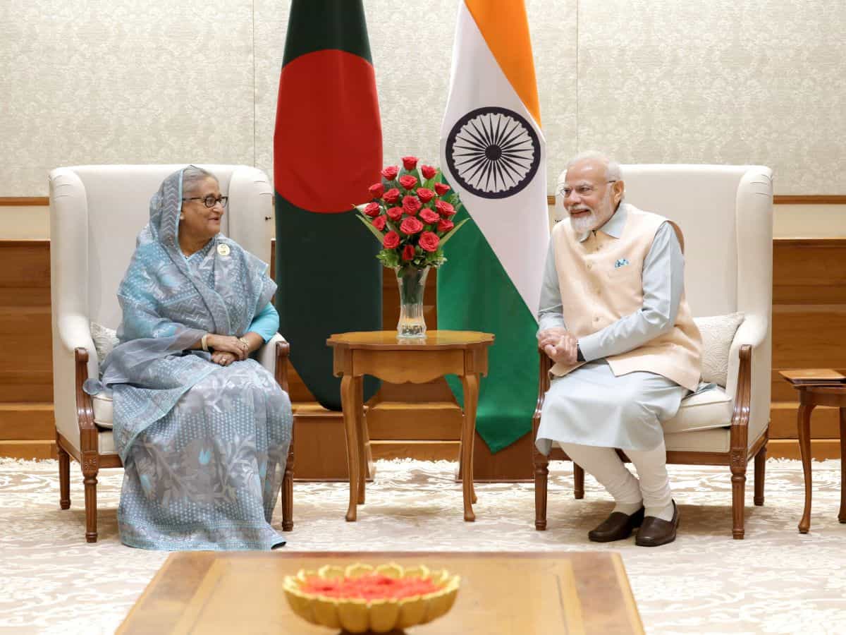 PM Modi, Sheikh Hasina hold talks on diversifying India-Bangladesh cooperation 