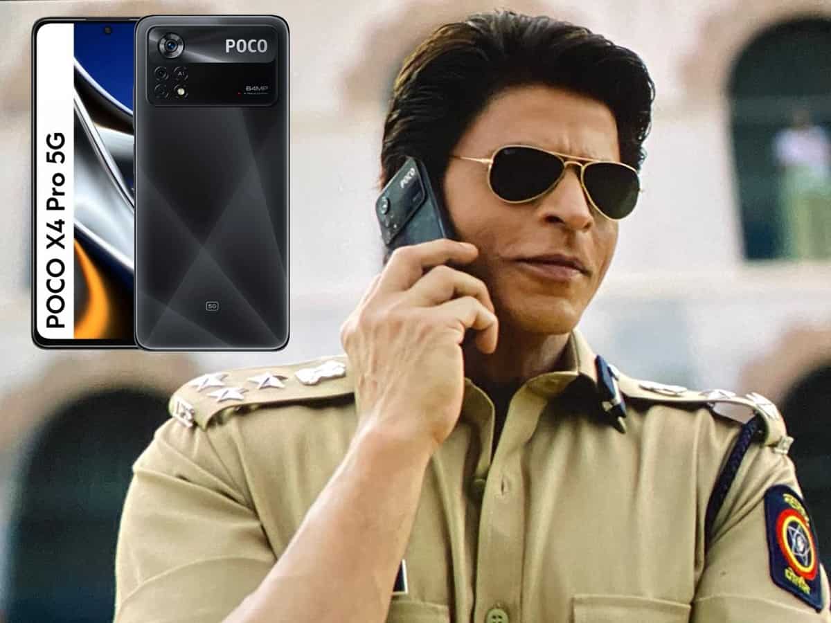 Jawan Movie: Shah Rukh Khan spotted using Poco X4 Pro - All you need to know about the smartphone 