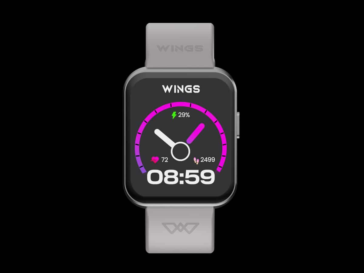 Wings Meta Smartwatch launched at Rs 1,299 - Check features and other details 