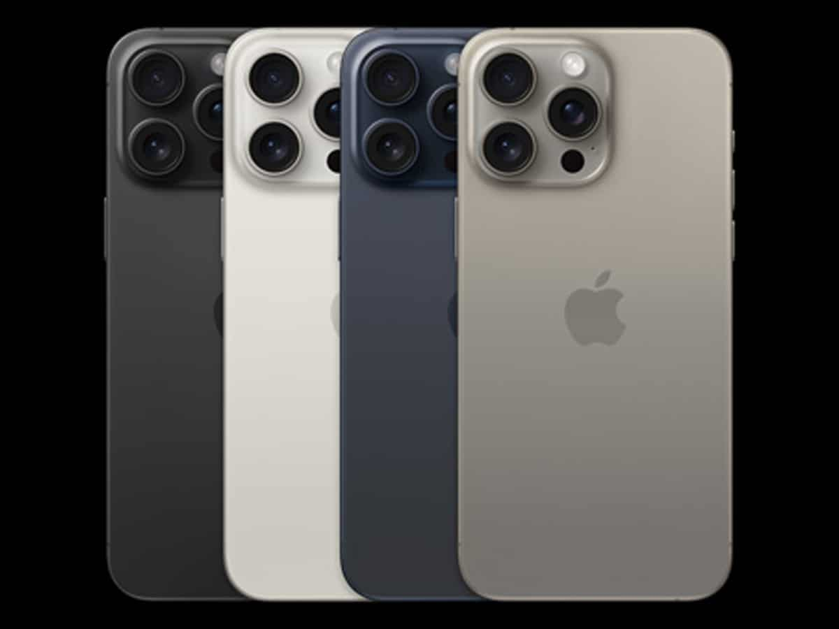 Apple iPhone 15 Pro, Pro Max launched with industry's first titanium design - Check price, camera specs and other details