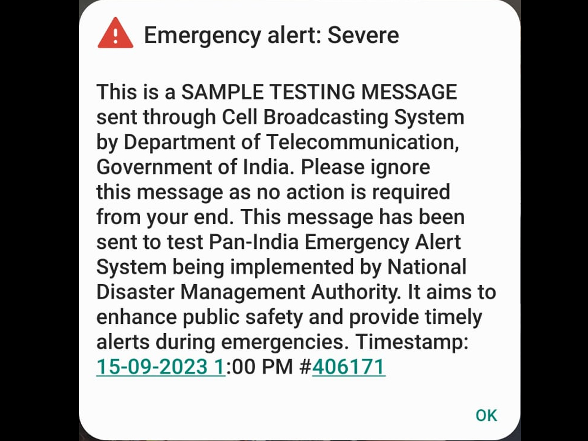 ‘Emergency Alert: Severe’: Mobile users receive this message today ...
