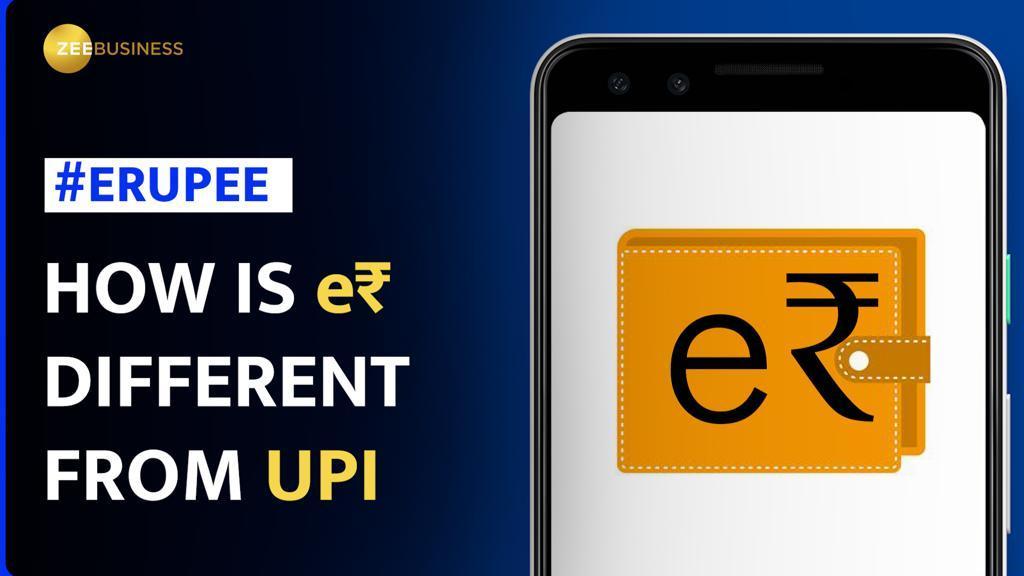 What Is E-Rupee and How is it Different From UPI? | Explained | Zee Business