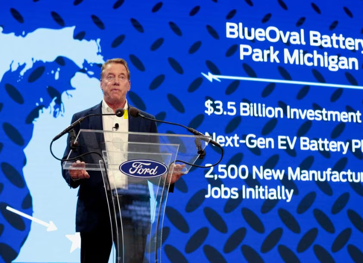 Ford pauses work on $3.5 billion battery plant in Michigan