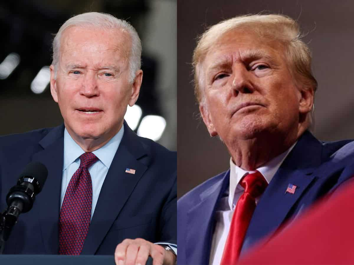 Joe Biden, Donald Trump woo union voters by visiting striking auto ...