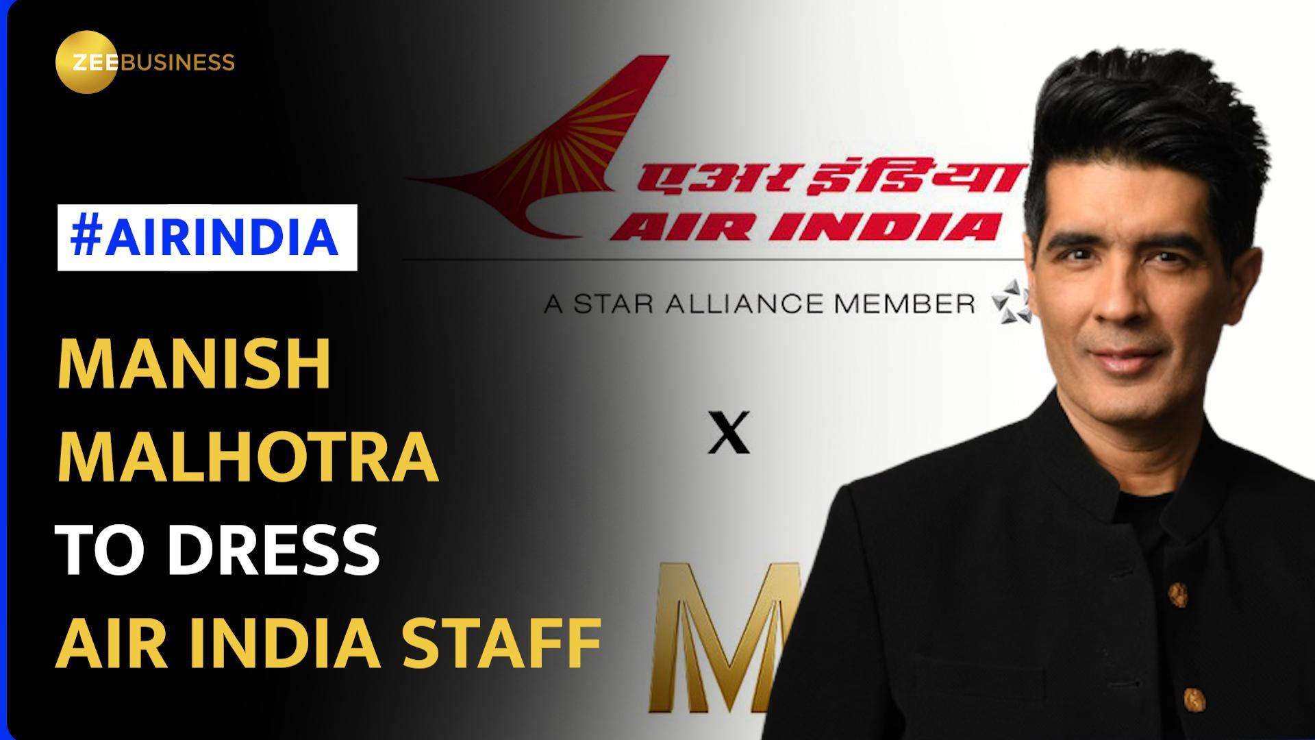 Manish Malhotra to Design Air India's 10,000 Employees New Uniform