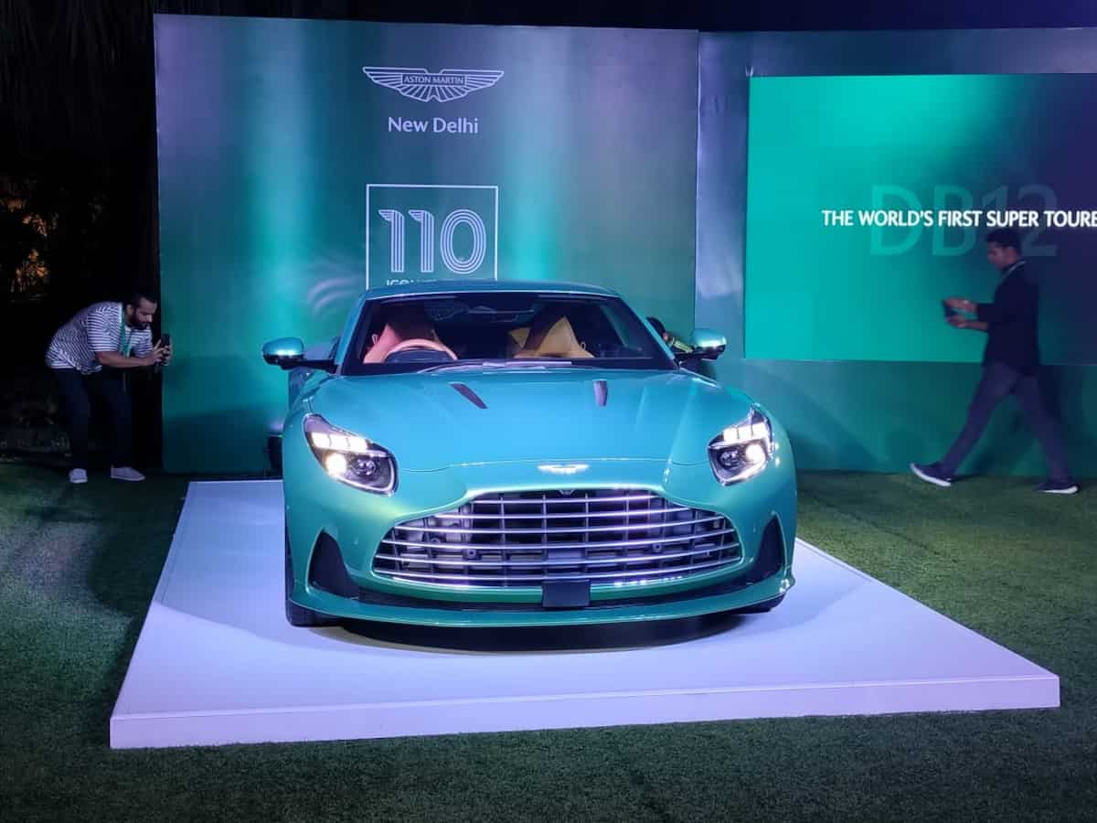 Auto giant Aston Martin launches DB12 in India; know ex-showroom price and  specifications