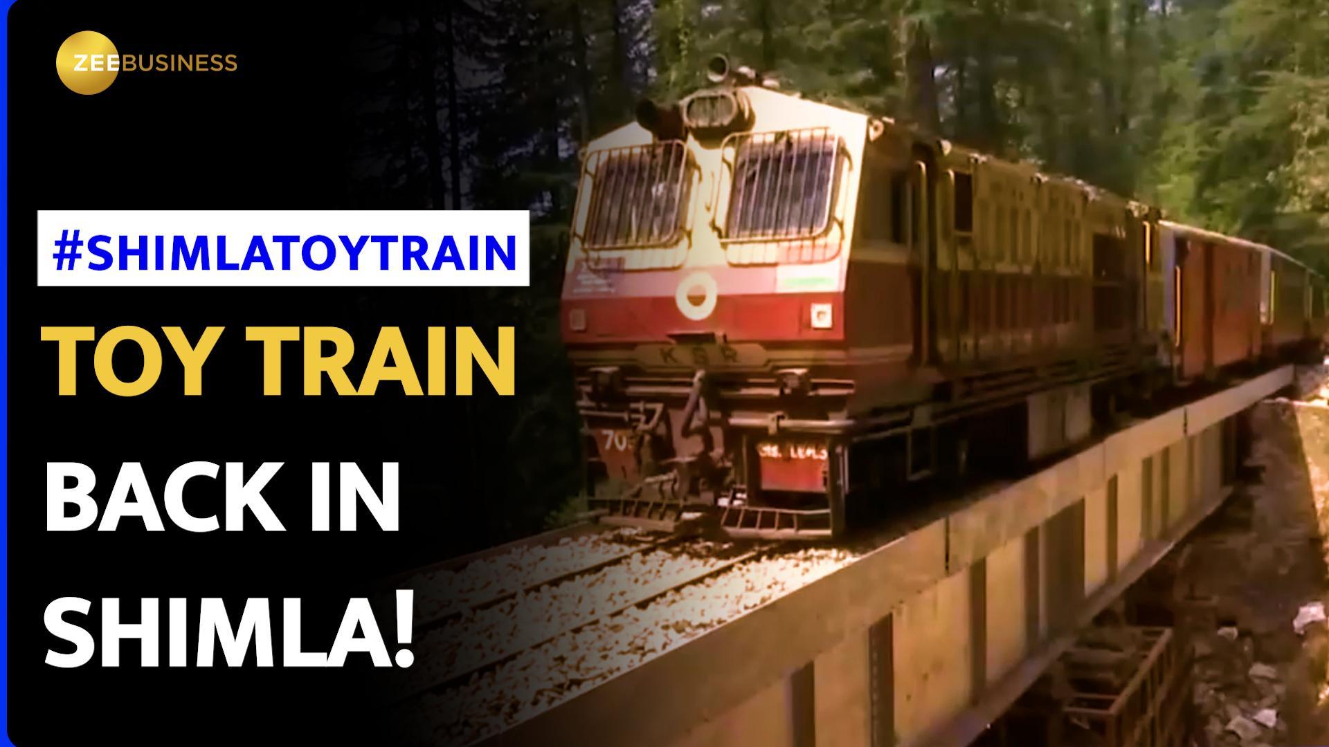 UNESCO World Heritage Toy Train Back on Track in Shimla After Bridge ...