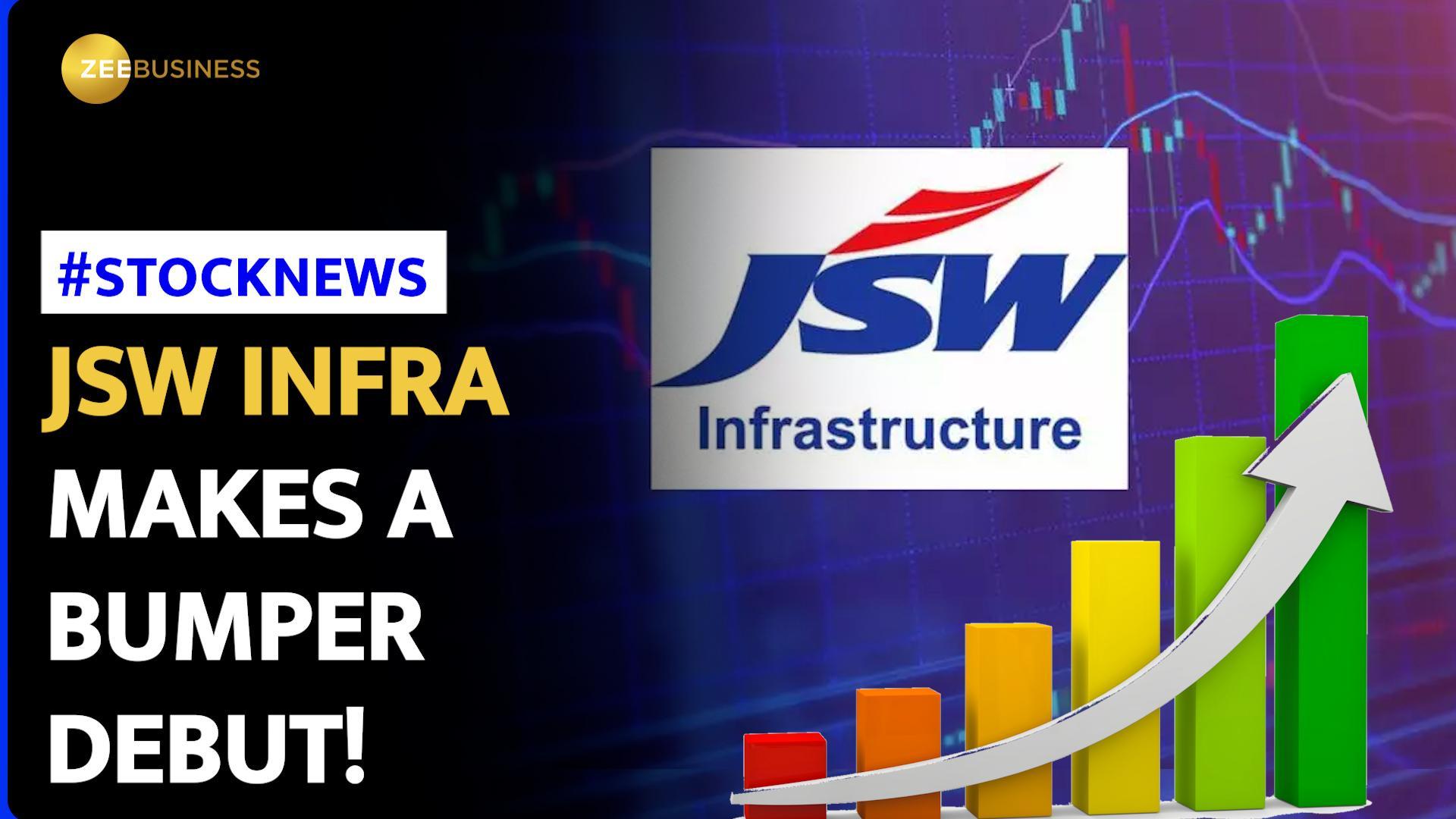 JSW Infrastructure Make A Strong Debut; Shares List At 20 Premium Zee Business