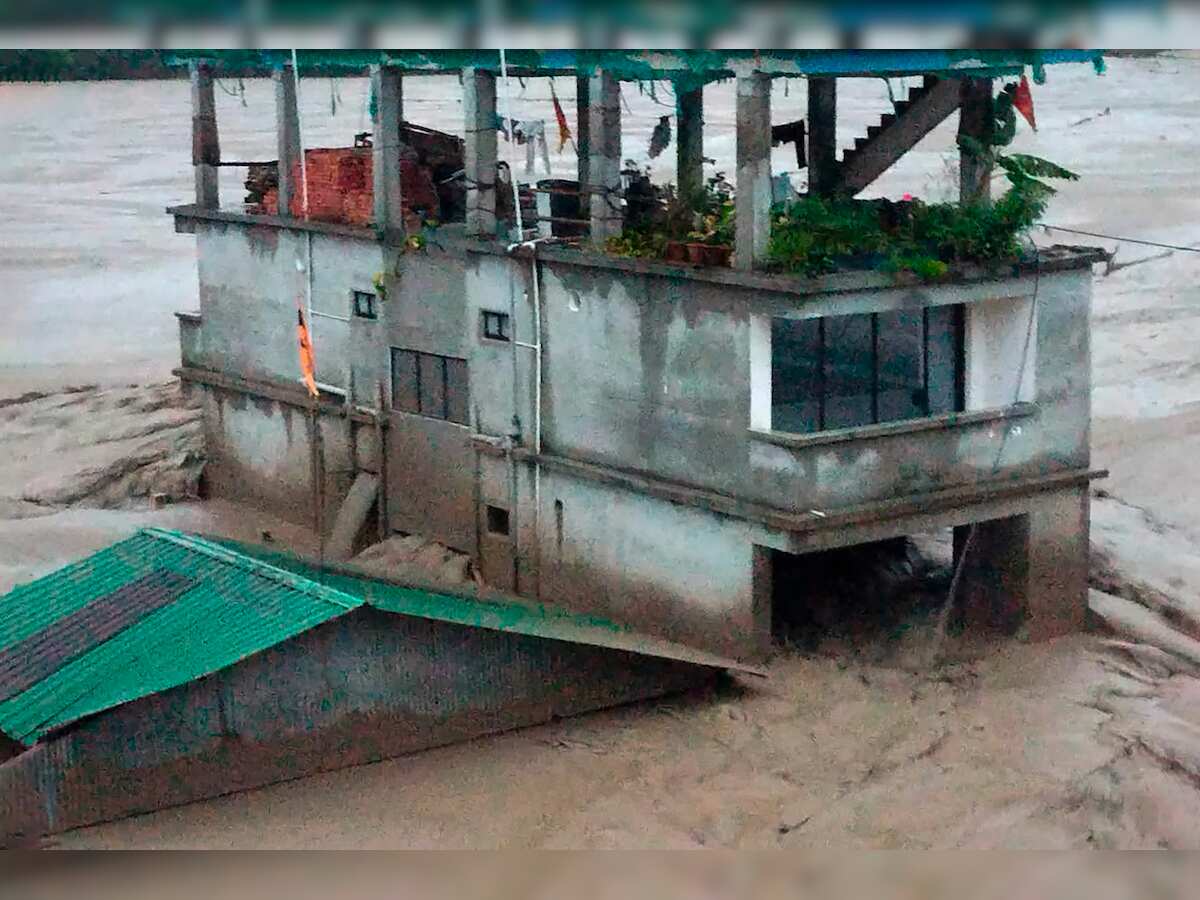 Flash flood in Sikkim; 23 army personnel missing