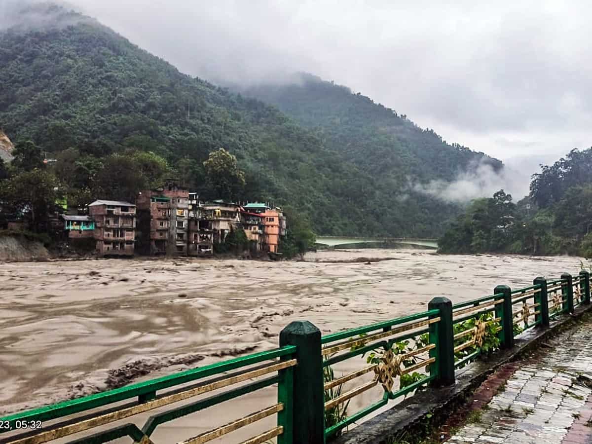 Sikkim floods: 10 dead, 22 army men among 82 missing as flash flood wreaks havoc; PM Modi calls CM Prem Singh Tamang