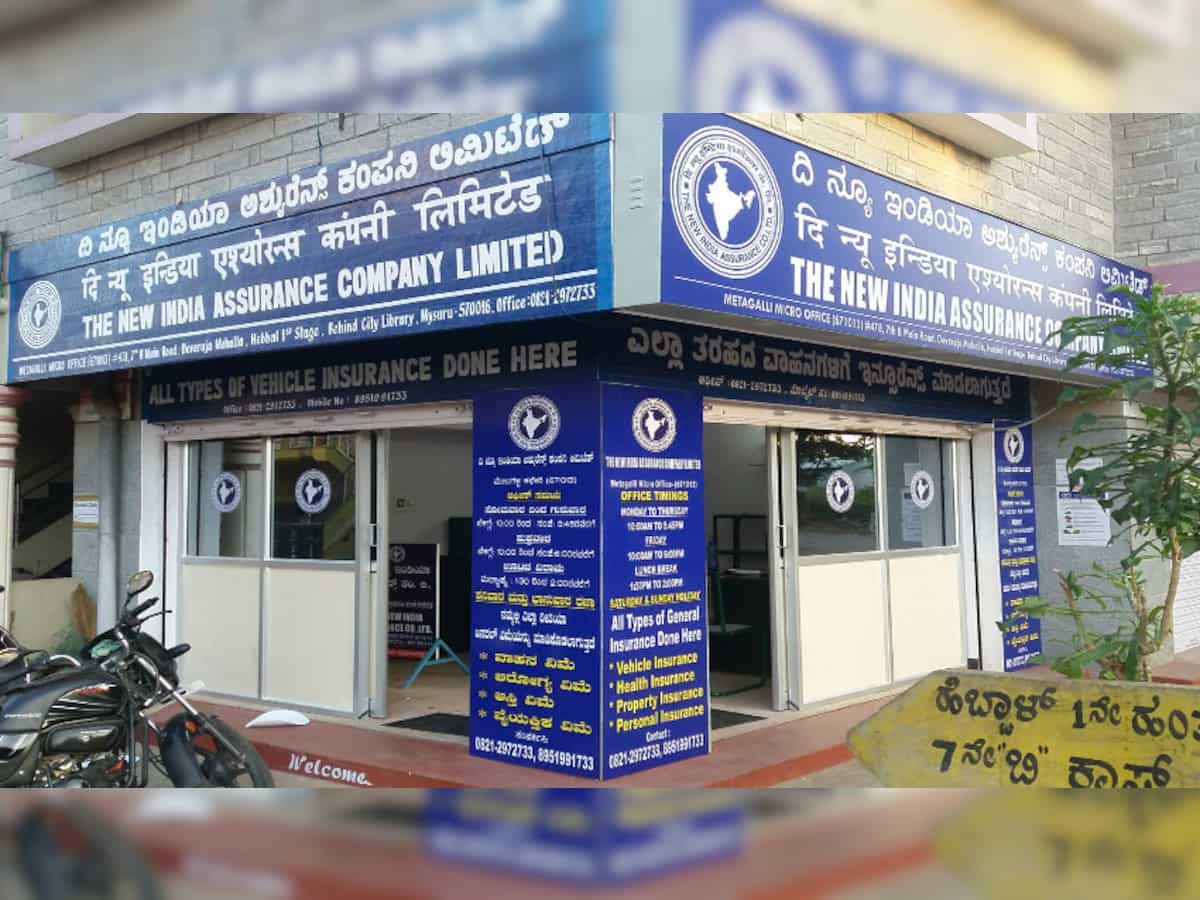 New India Assurance stock rises despite insurance firm slapped with Rs 2,379 crore GST show cause notice