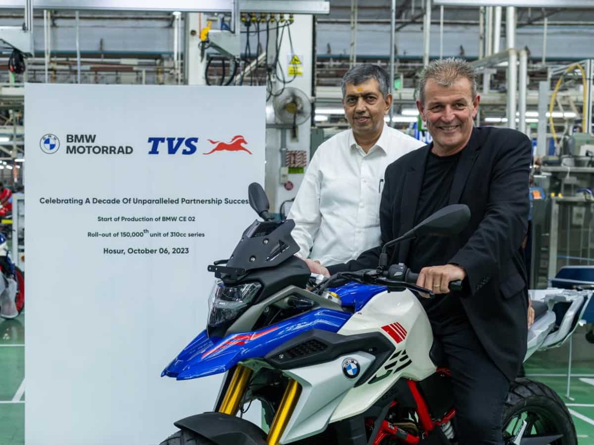 TVS Motor and BMW Motorrad celebrates 10 years of partnership