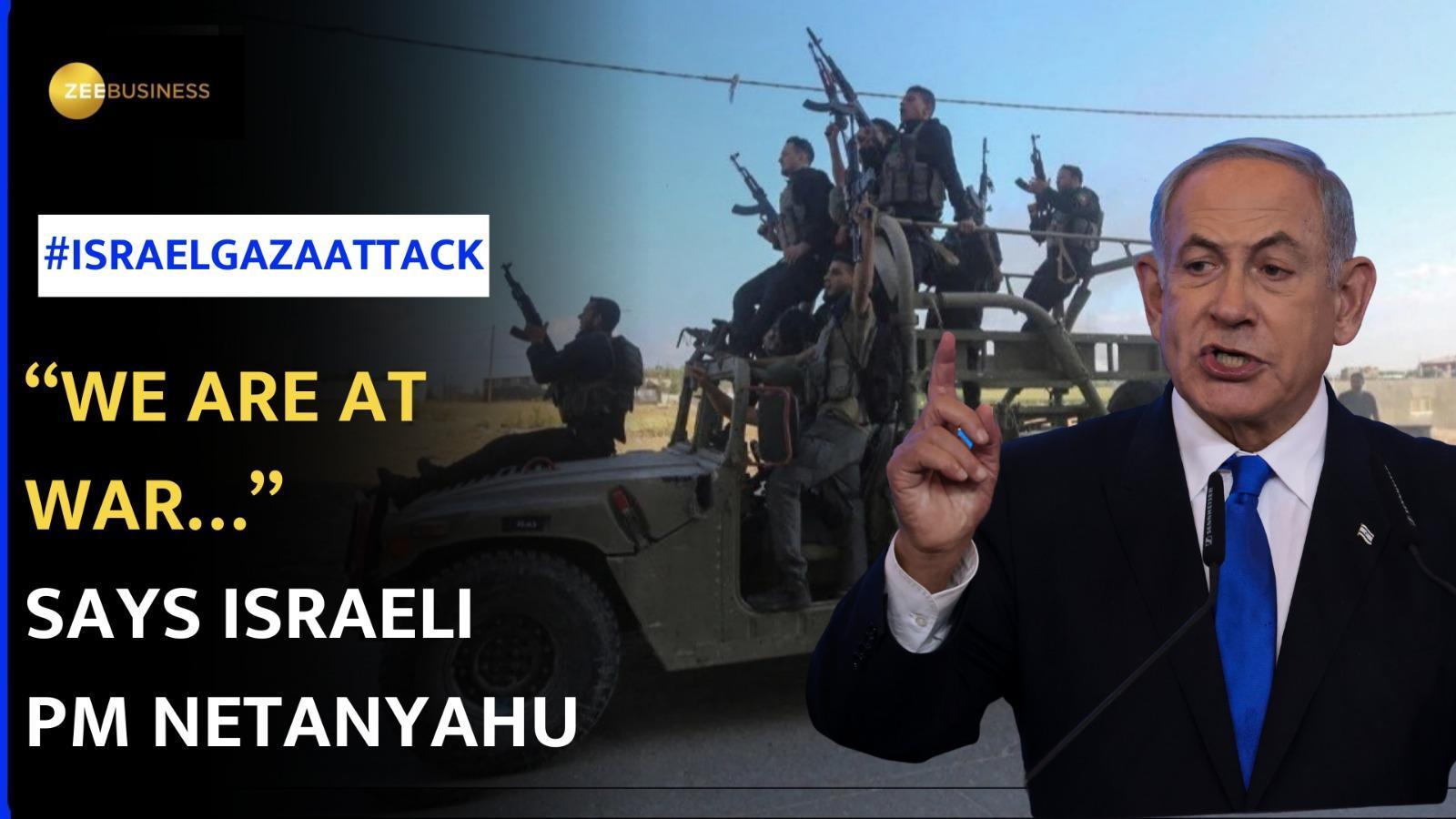 Israeli PM Benjamin Netanyahu: 'We Are at War…' as Hamas Launches ...