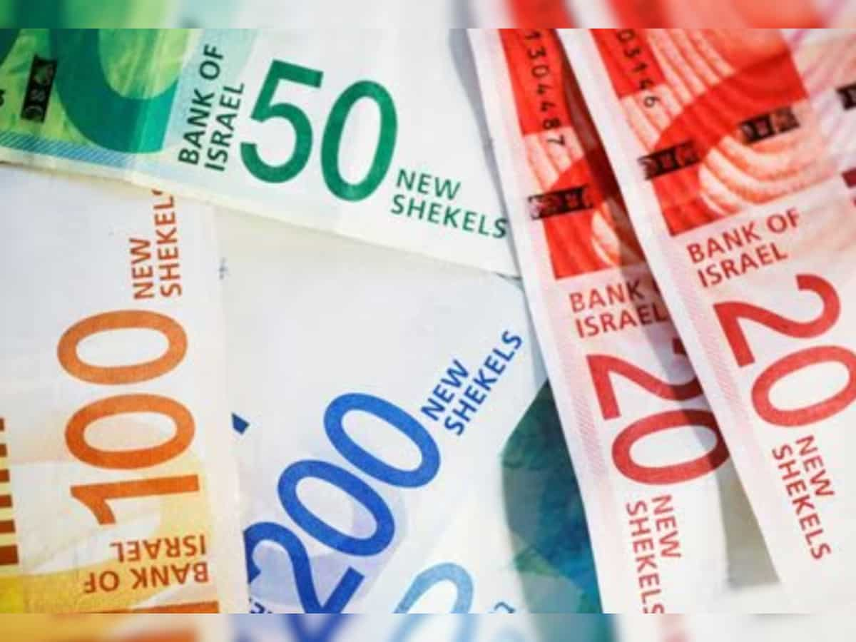 Israeli shekel falls to almost 8-year low