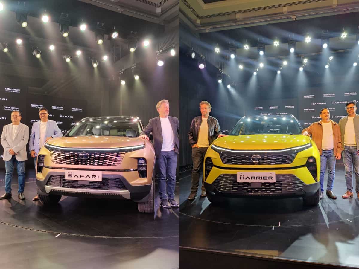 Tata Harrier facelift and Tata Safari facelift introduced: Check price, launch date, features, engine and safety details