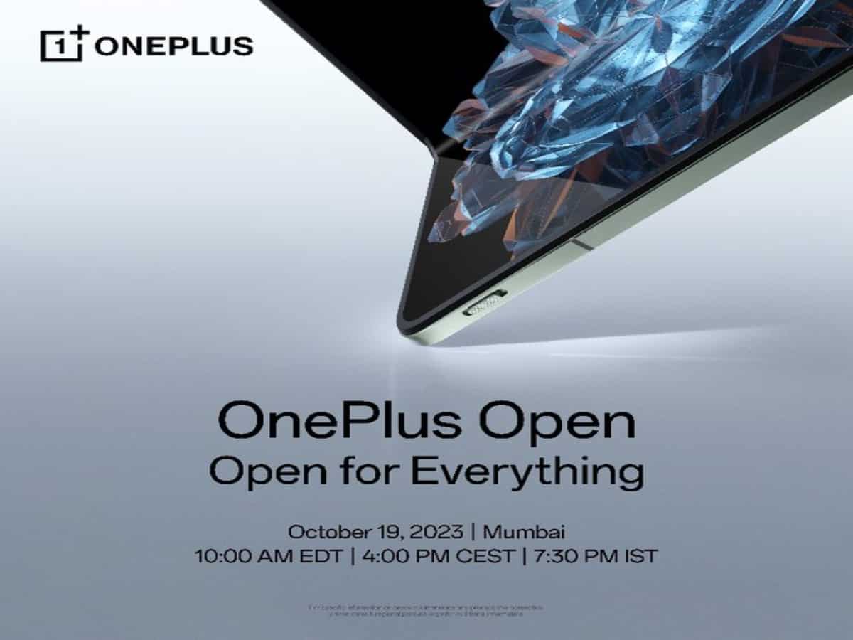 OnePlus Open set for a global launch next week