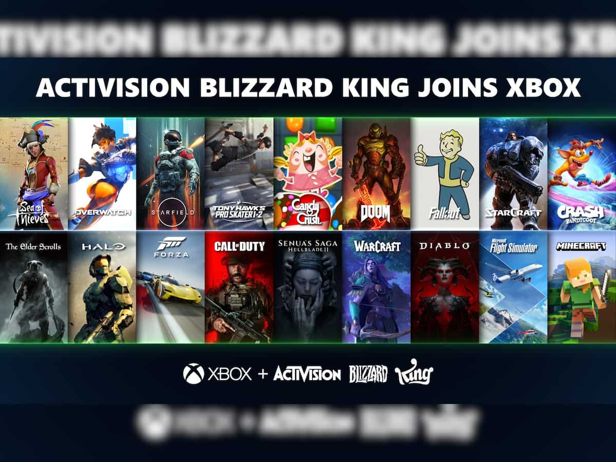 Microsoft welcomes Activision Blizzard and their teams to Xbox