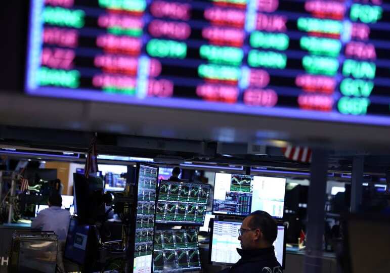 Markets fall on weak Asian equities, spike in Brent crude oil prices