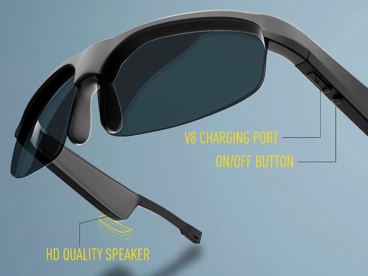 Smart Wireless 5.0 Sunglasses Multifunctional Glasses - Temu
