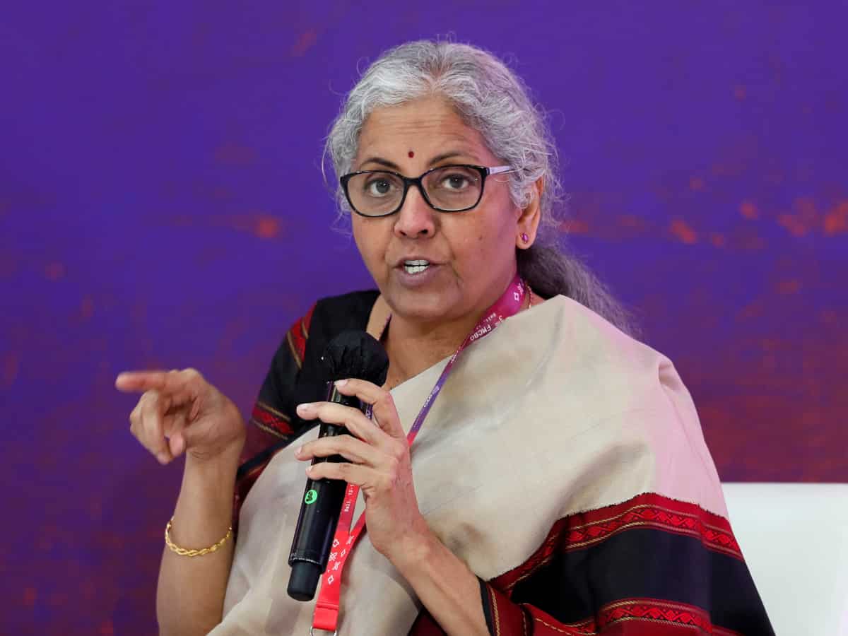 "Looking at ways to bring down overall debt": Nirmala Sitharaman at KEC 2023