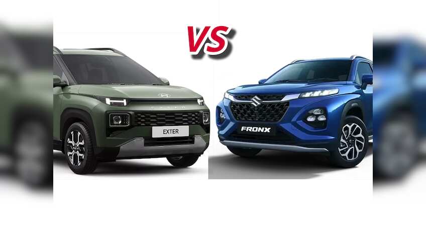 Hyundai Exter CNG vs Maruti Fronx CNG: A comparison of features