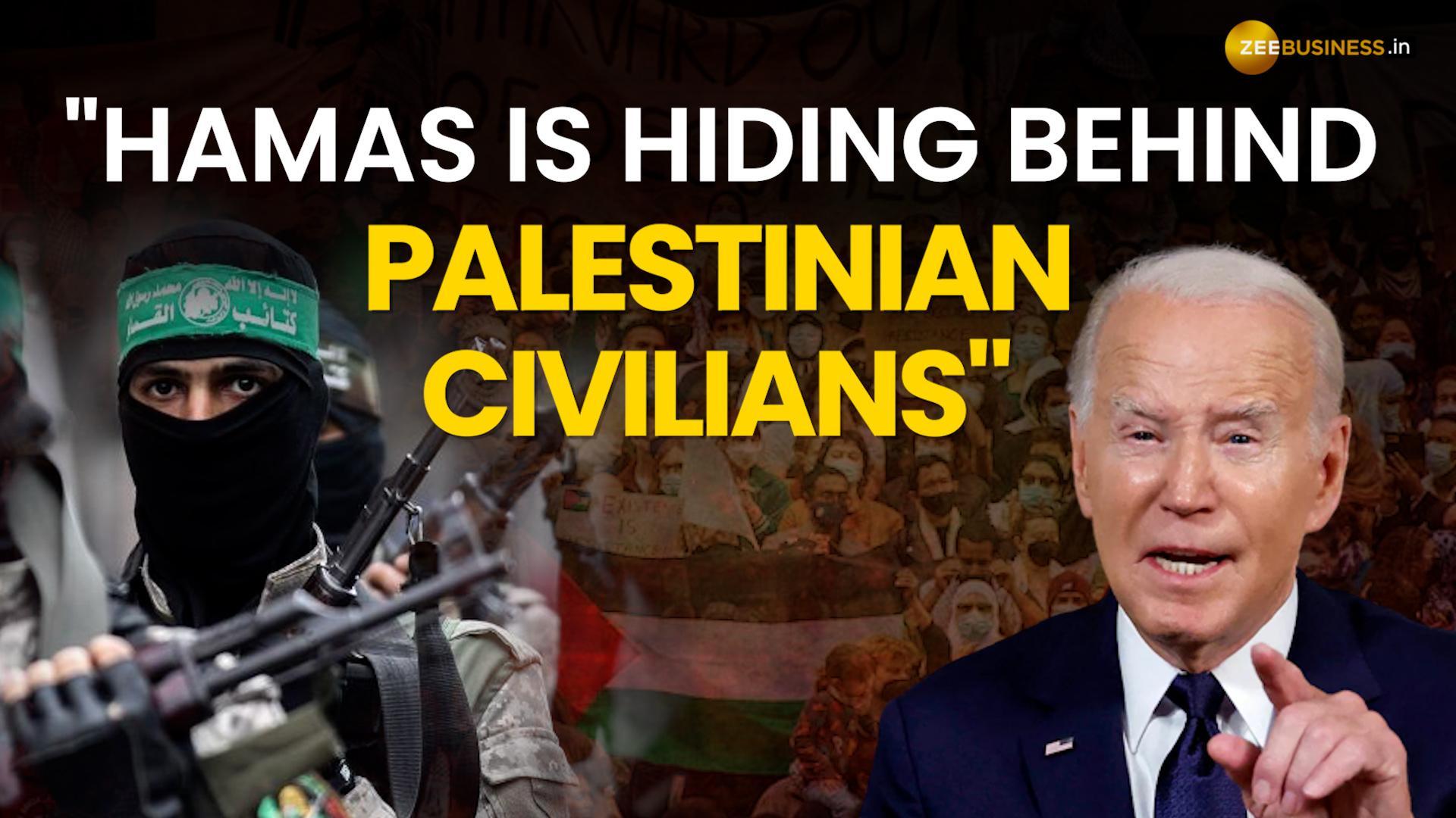 Israel Palestine War: US President Joe Biden Asserts Israel's Right To Defend Itself; Calls Hamas "Coward" 