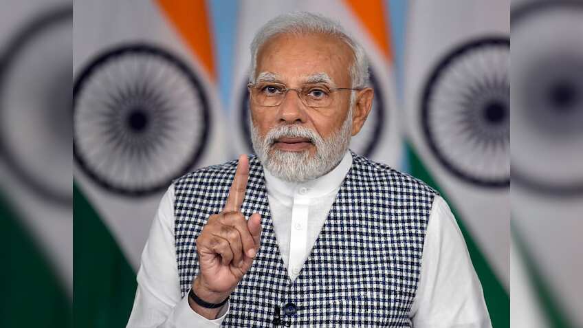​India is moving forward with pledge of abandoning mentality of slavery: PM Modi in Gujarat