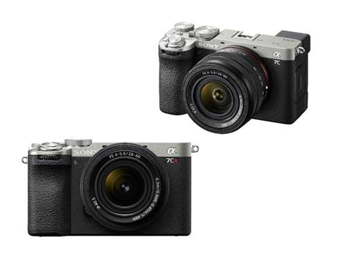 Sony Alpha 7C II and Alpha 7CR full-frame interchangeable lens