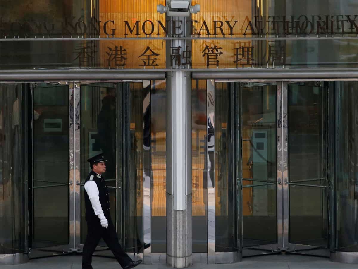 Hong Kong central bank leaves interest rate unchanged